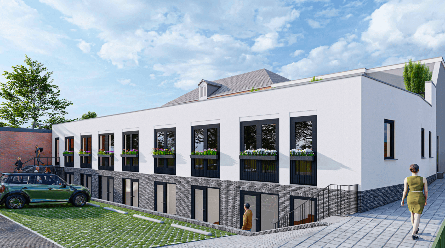 Renkum aan de Riessenstraat/Dorpstraat